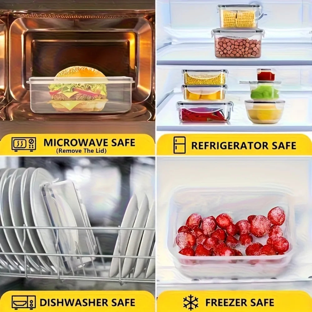 BPA-Free Locking Food Containers