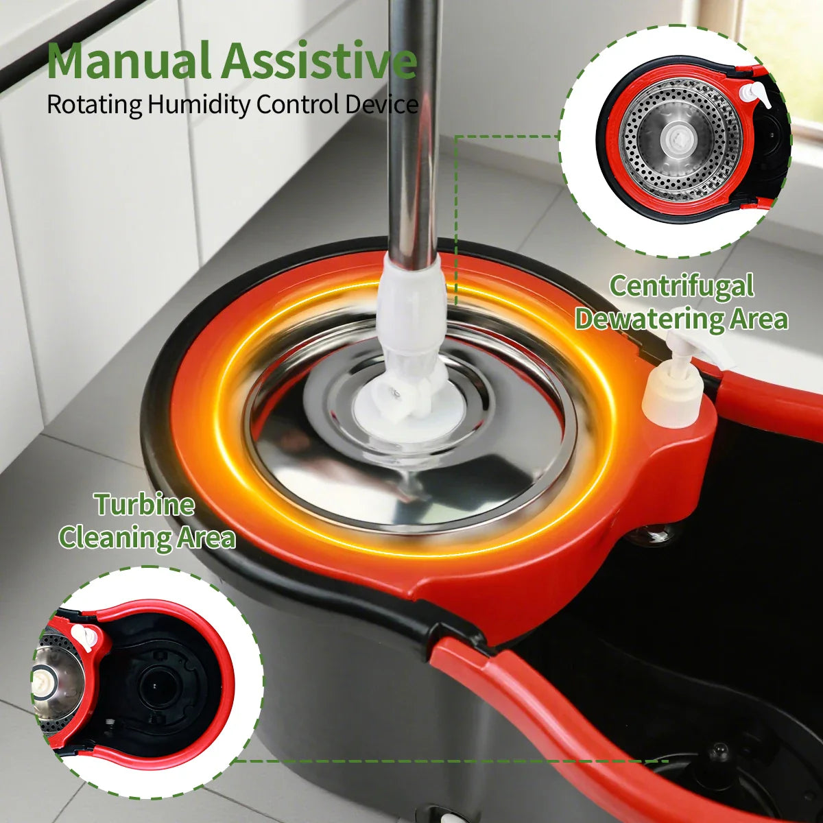 Effortless Spin Mop System