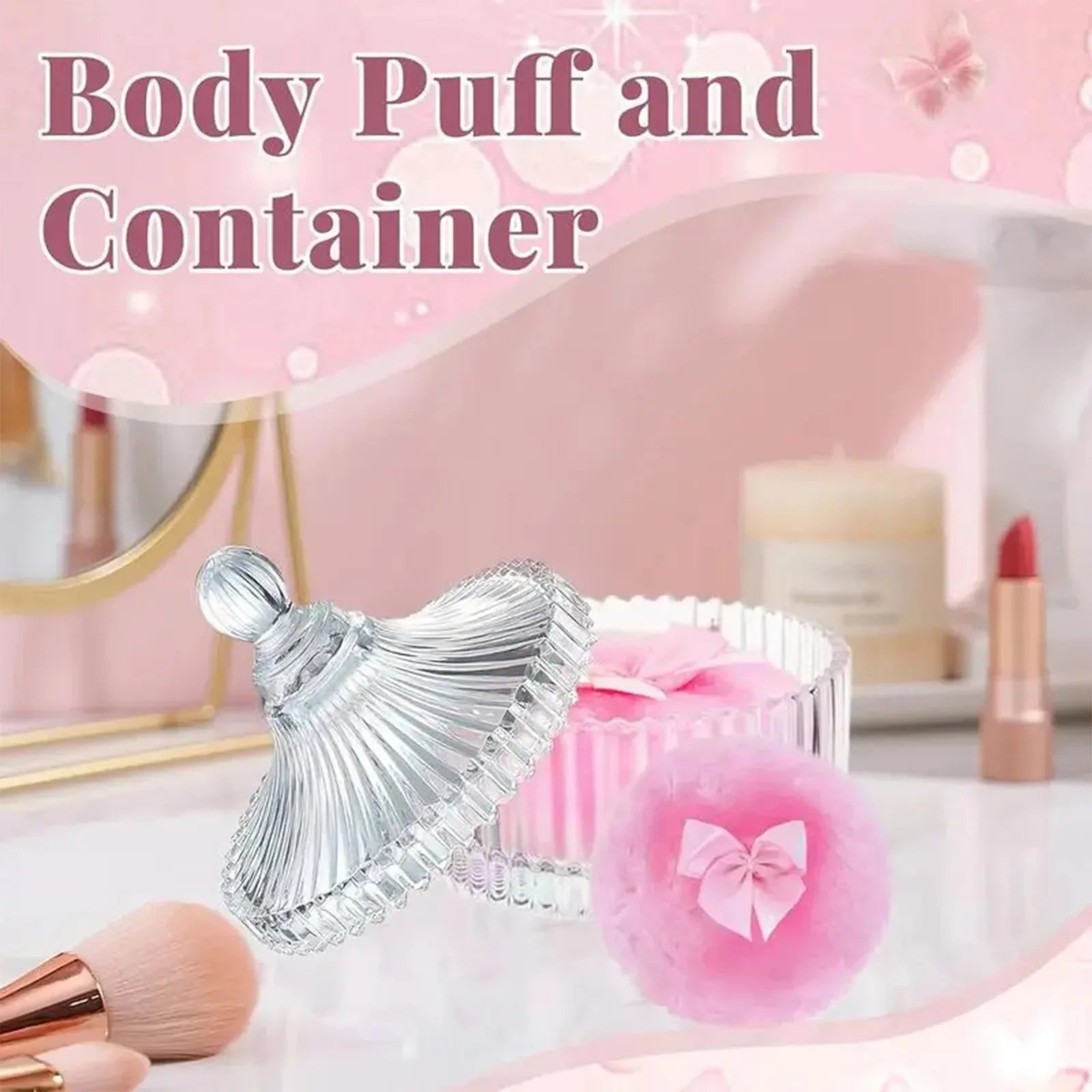 Elegant Dusting Powder Set