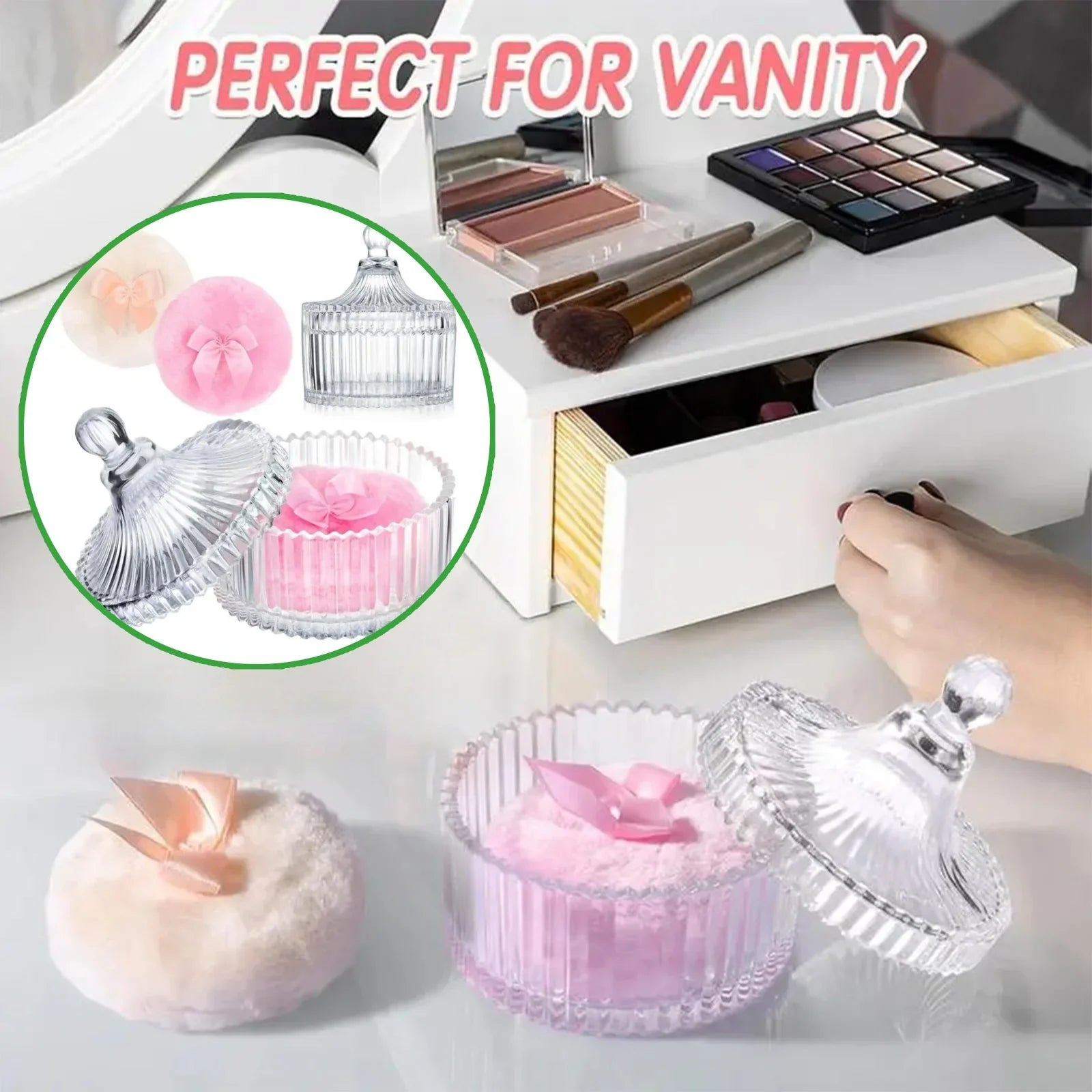 Elegant Dusting Powder Set