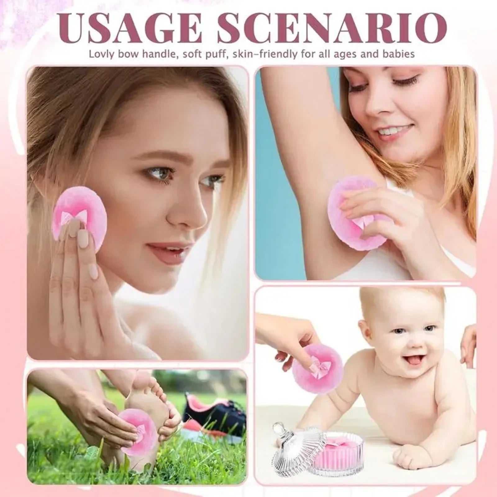 Elegant Dusting Powder Set